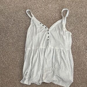 Stylish Gray Women's Top